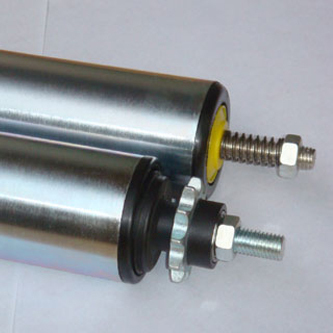 镀锌滚筒与PVC输送带在无动力滚筒流水线中的协同应用